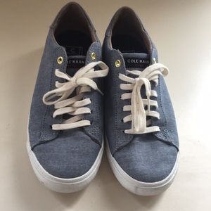 EUC Cole Haan denim sneakers